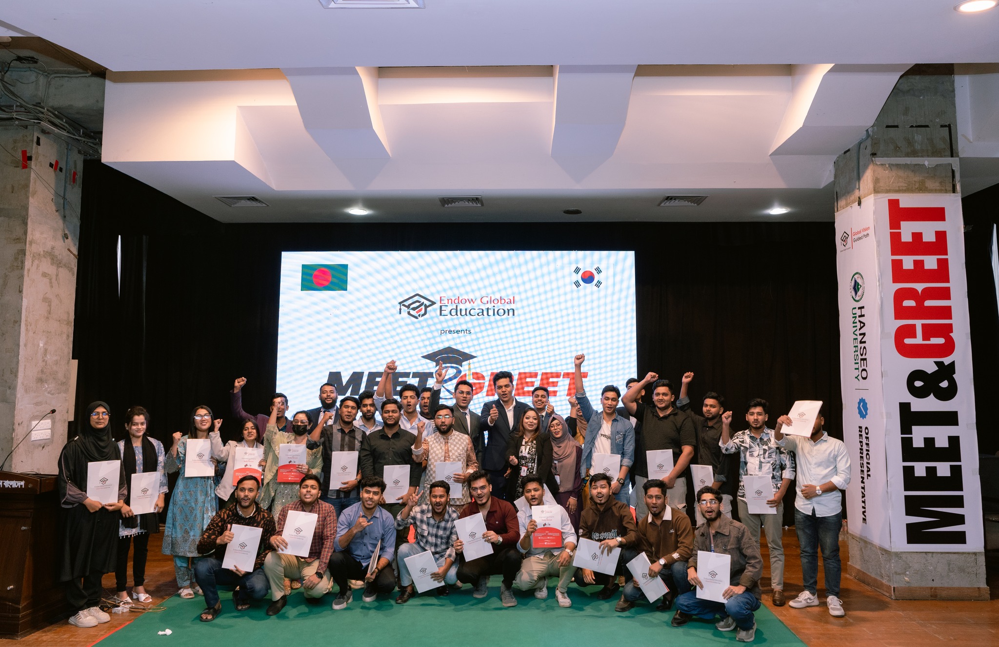 Dreams Taking Flight: Celebrating Our Hanseo University-Bound Students!